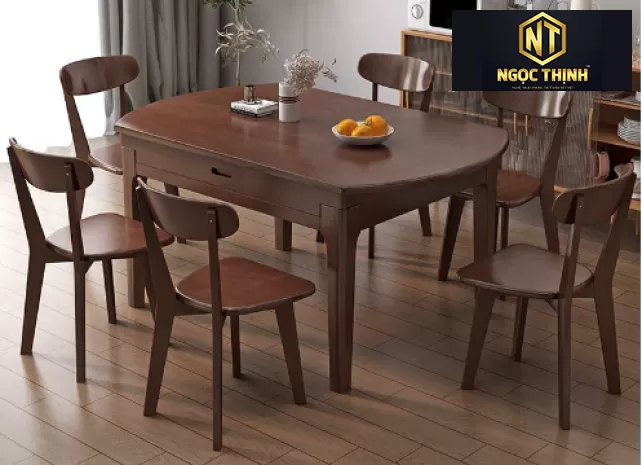 Băn ăn gia đình tròn cao cấp